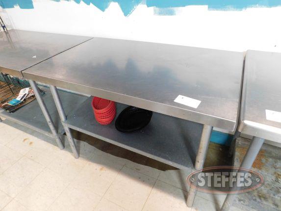 Staniless Steel Prep Table